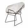 Bertoia Diamond Chair Schwarz  4