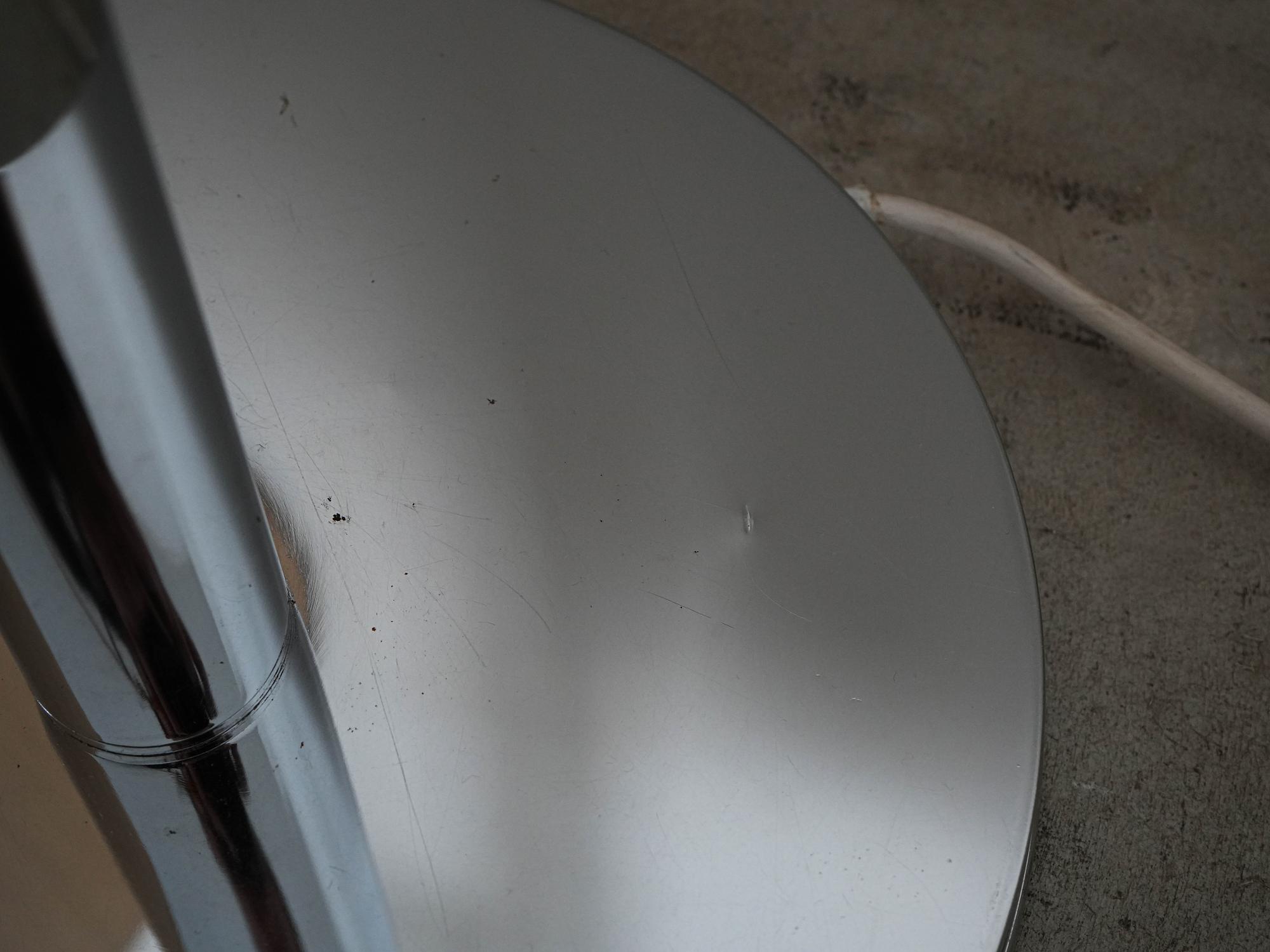 Space Age Stehlampe Metall 7