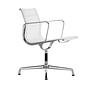 Vitra EA108 Aluminium Chair Leder Weiß 0