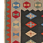 Kilim Gashgai Teppich Wolle Mehrfarbig 1