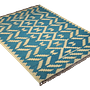 Kilim Gashgai Teppich Blau 2