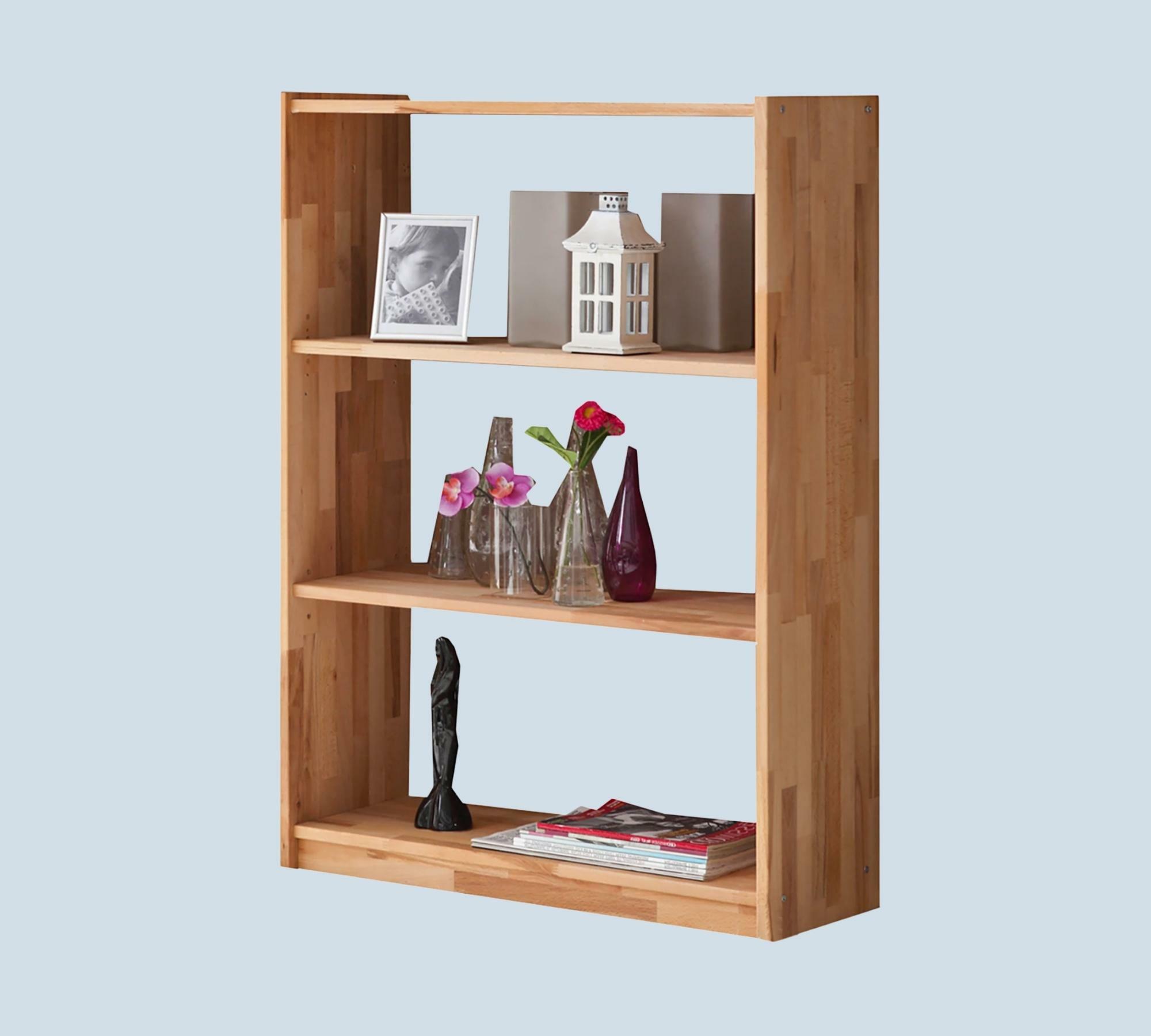 Regal Buchenholz Massiv 0