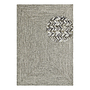 Trenzado Typ C In- & Outdoorteppich Grau 1