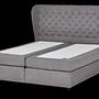 Versal 180 Boxspringbett Silber 2