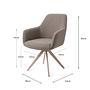 Hiroo Dining Chair Foggy Fusion 4