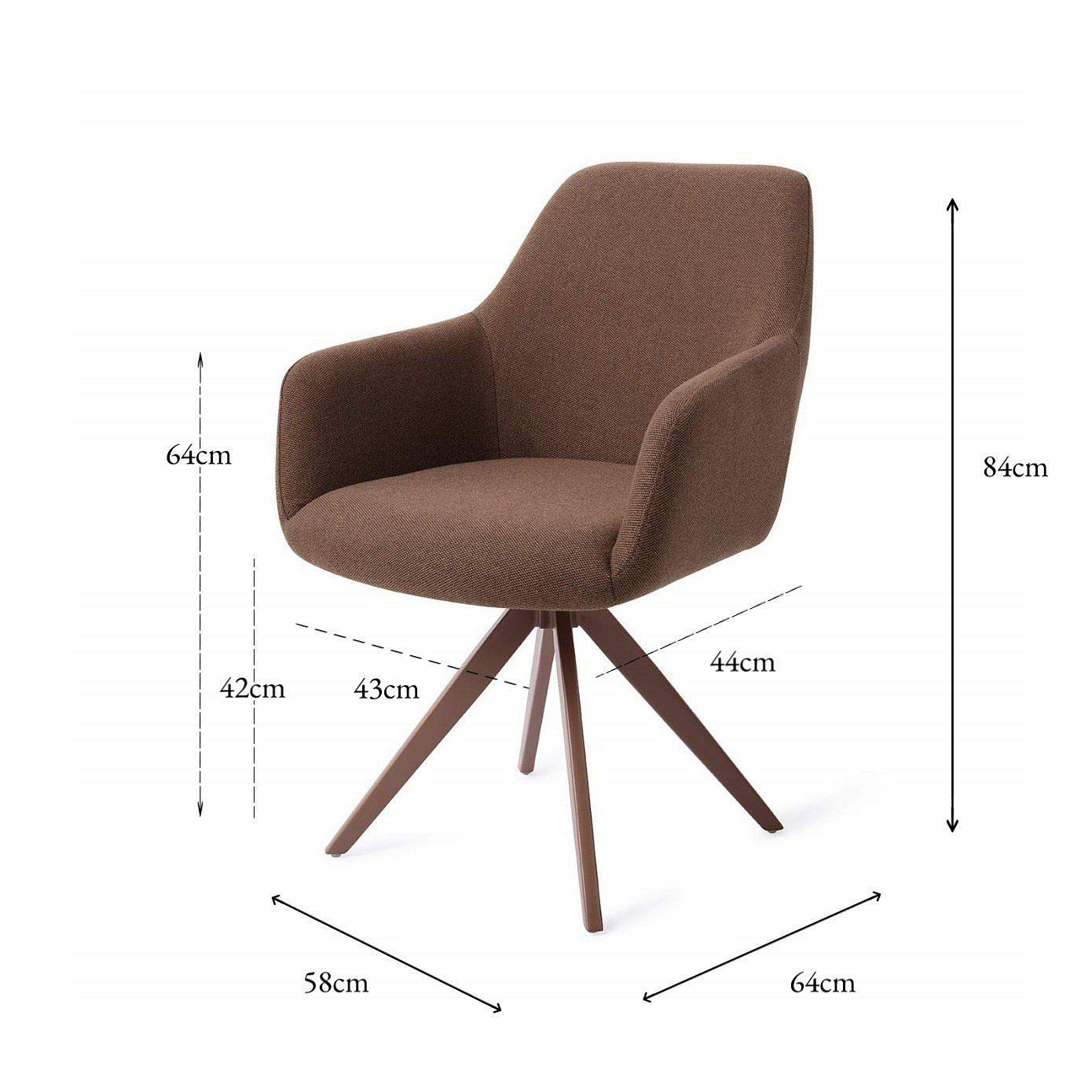Hiroo Esszimmerstuhl Rustic Rye 4