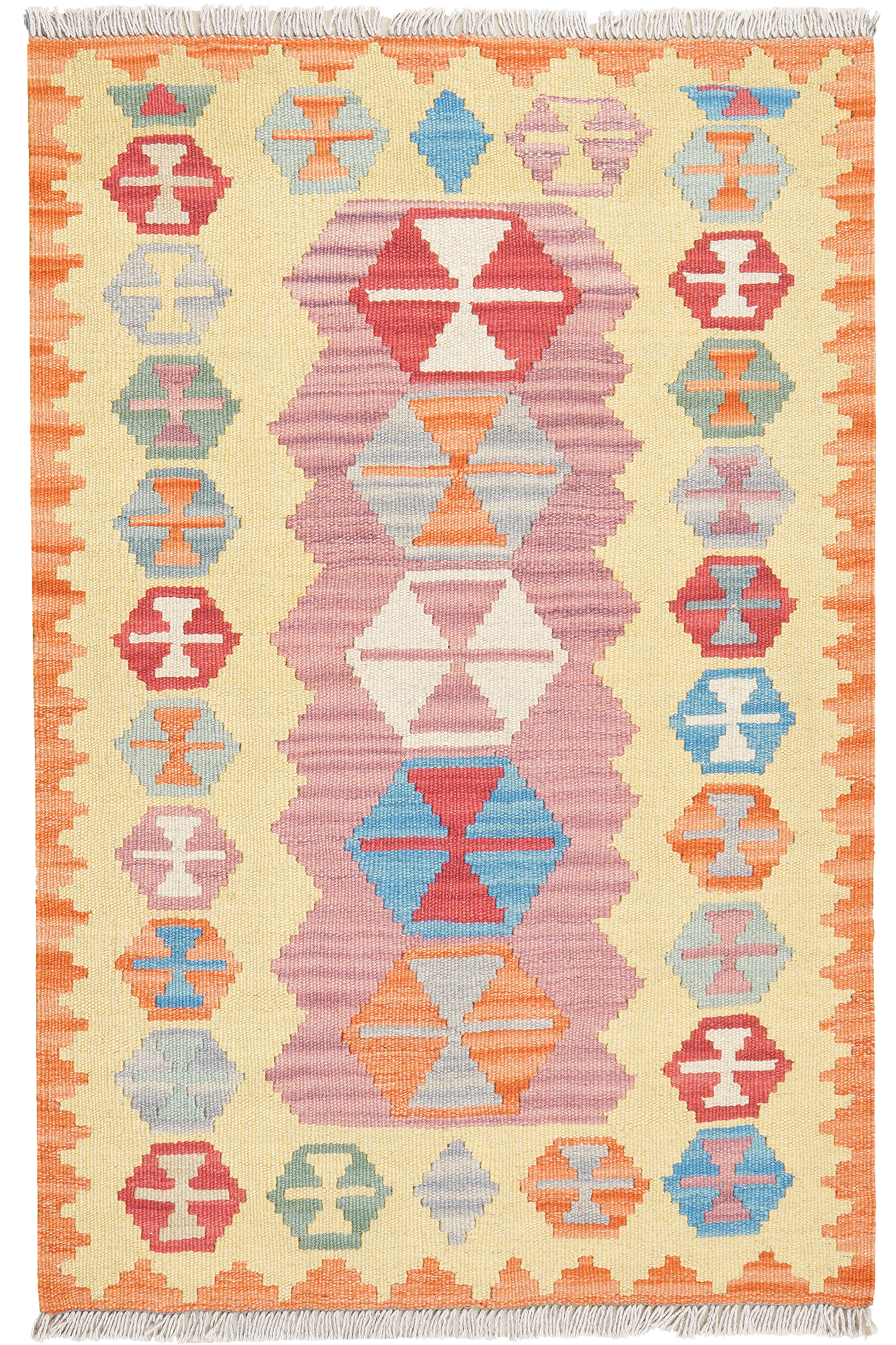 Kilim Gashgai Wool Pink 0