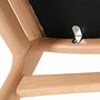2x Esszimmerstuhl Textil Holz Beige 7