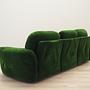 3-Sitzer Sofa Velours Grün 1970er Jahre 4