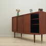 Vintage Highboard Teakholz Braun 1960er Jahre 5