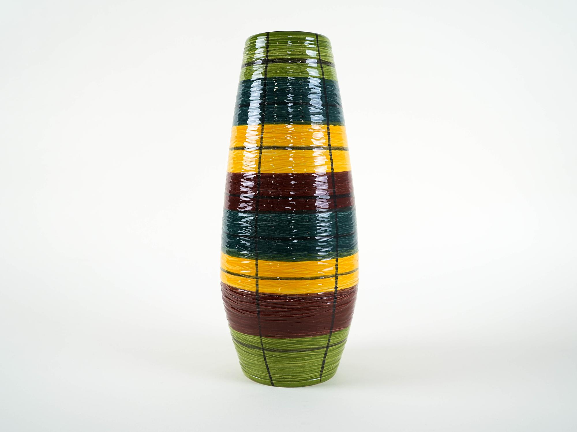 Ceramic vase 1960s 3