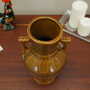 Vintage Vase Ceramic Brown 1960s 3