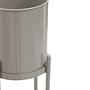 Asher Two-Tier Plant Stand Grey 8