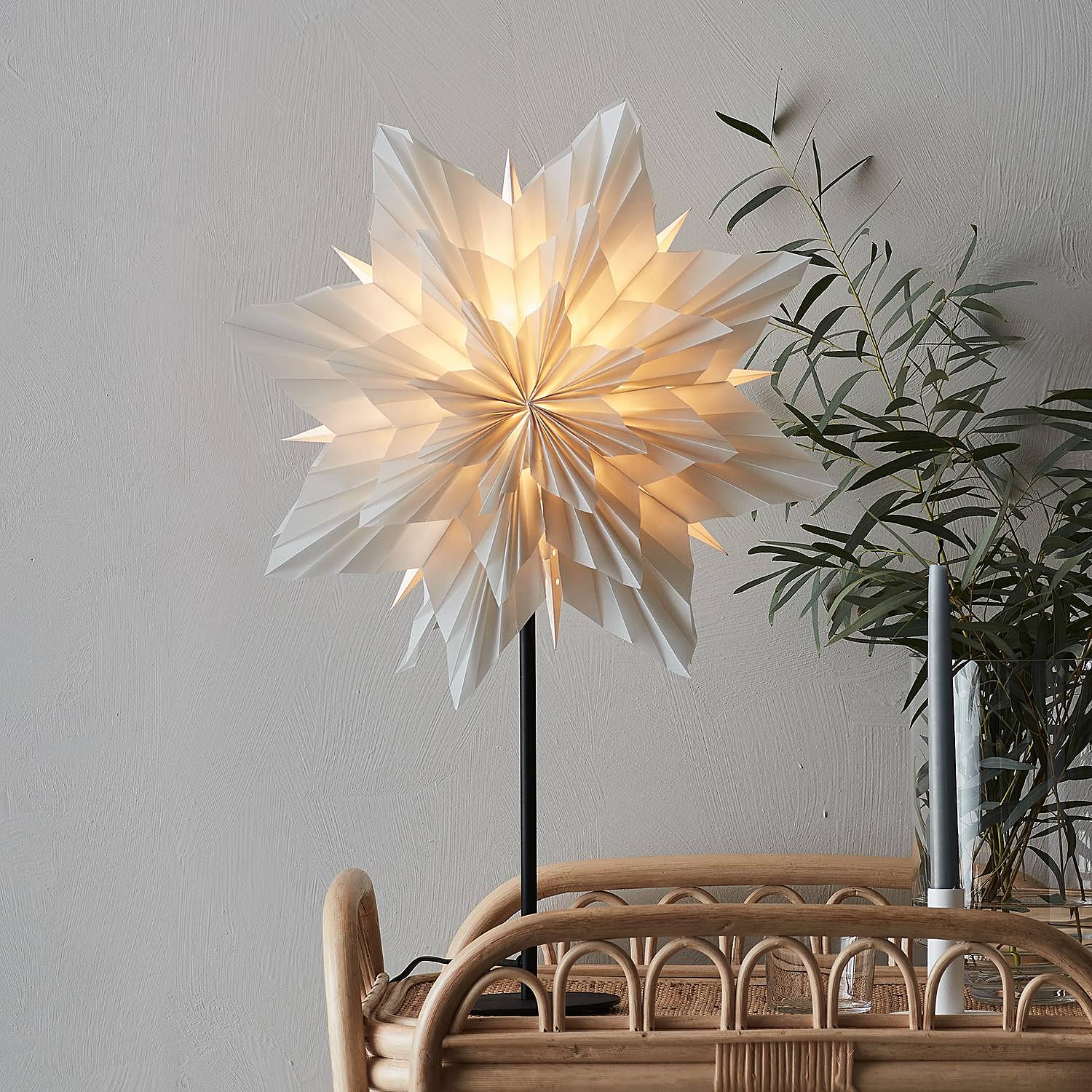 Standstern Neela Papier Grau 0