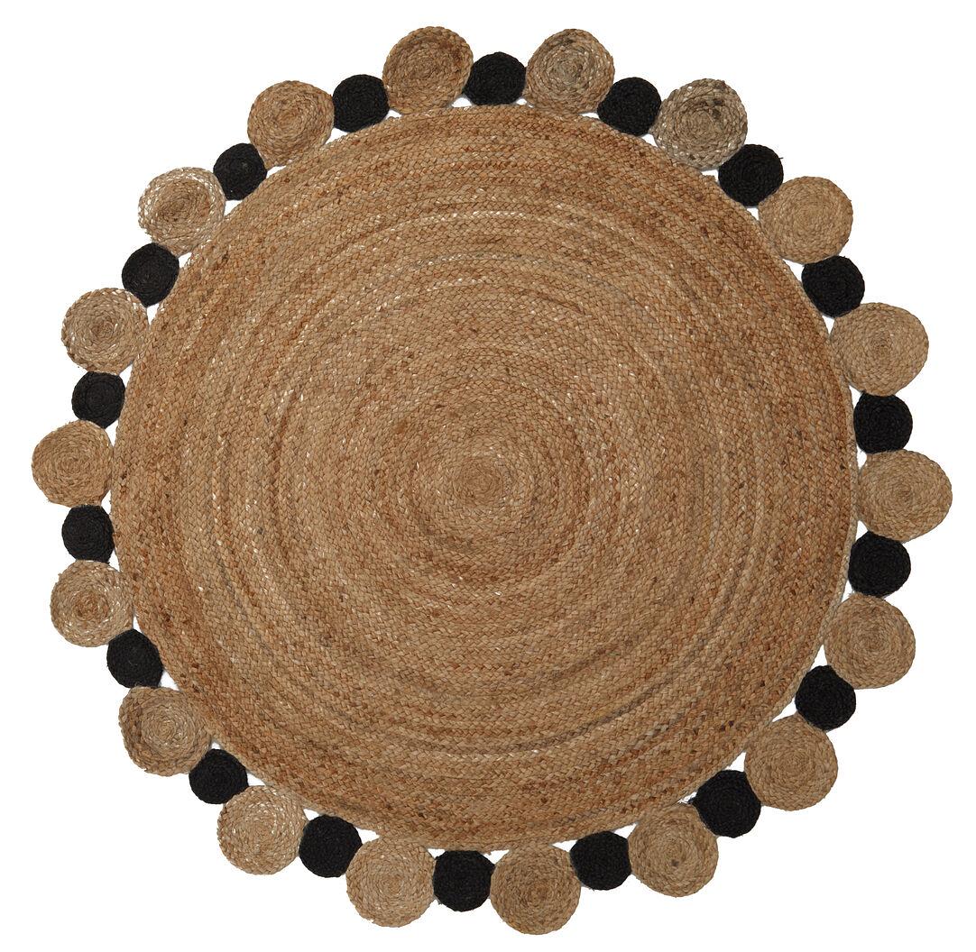 Bosie Demir Groß Jute Teppich 0