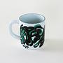 Collector's mug porcelain multicolored 4