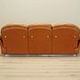 Sofa Leder Braun 1960er Jahre 4