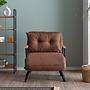 Sando Armchair Light Brown 0