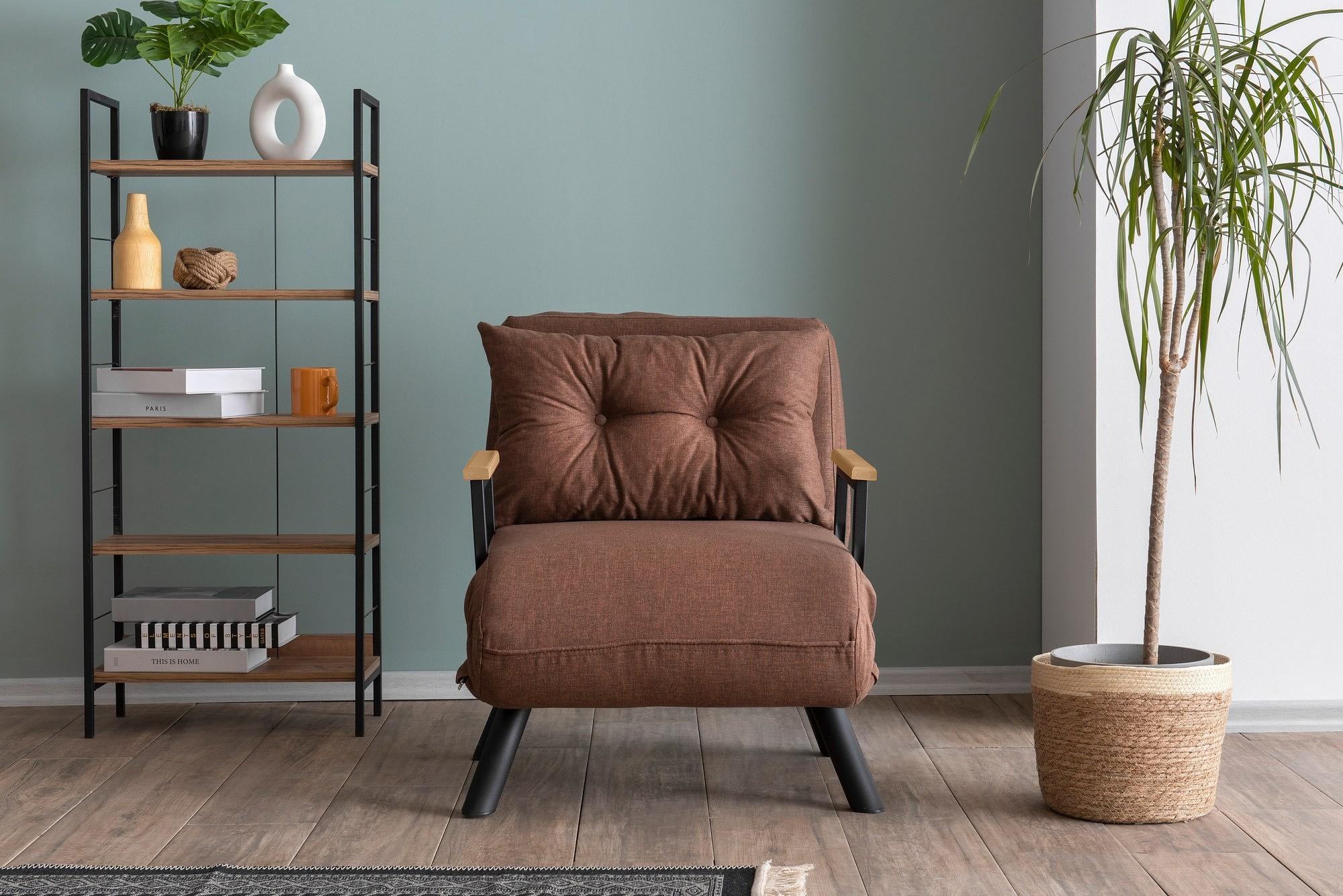 Sando Armchair Light Brown 0