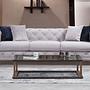 Like Sofa 3-seater light gray 0