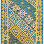 Kilim Gashgai Teppich Gelb 0