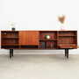 Vintage Sideboard Teakholz Braun 1970er Jahre 2