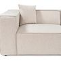 Lora 2-seater sofa, light brown 2