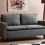 Lungo Sofa 2-Sitzer Hellgrau 2