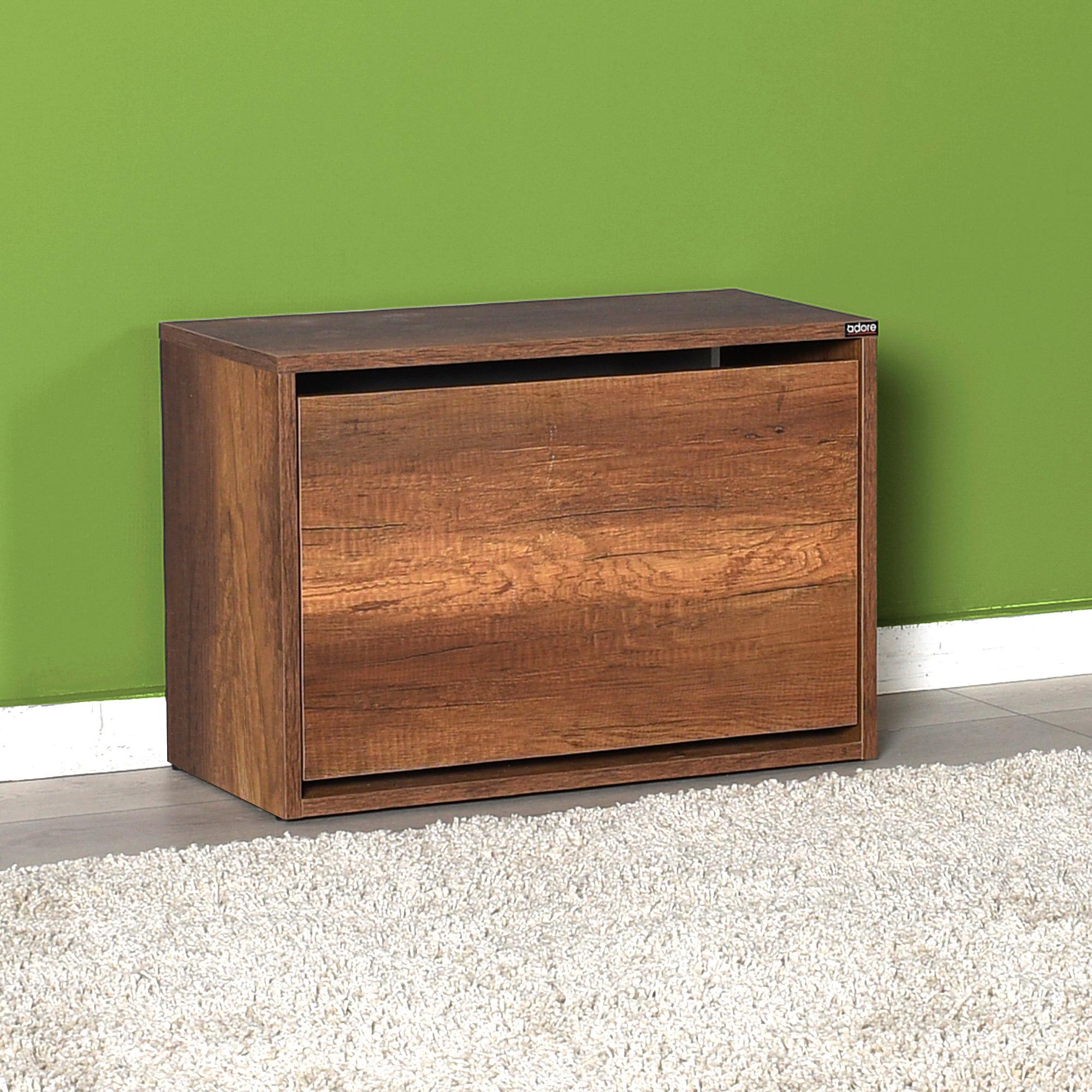 Oslo Shoe Cabinet Wood Veneer 1