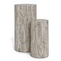 2x Side table Sukatari Marble Grey Decor 0