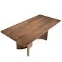 Dining table Walnut wood Brown 7
