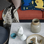 Pouf Small Grau 3