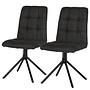 2x Esszimmerstuhl Specter Schwarz 0