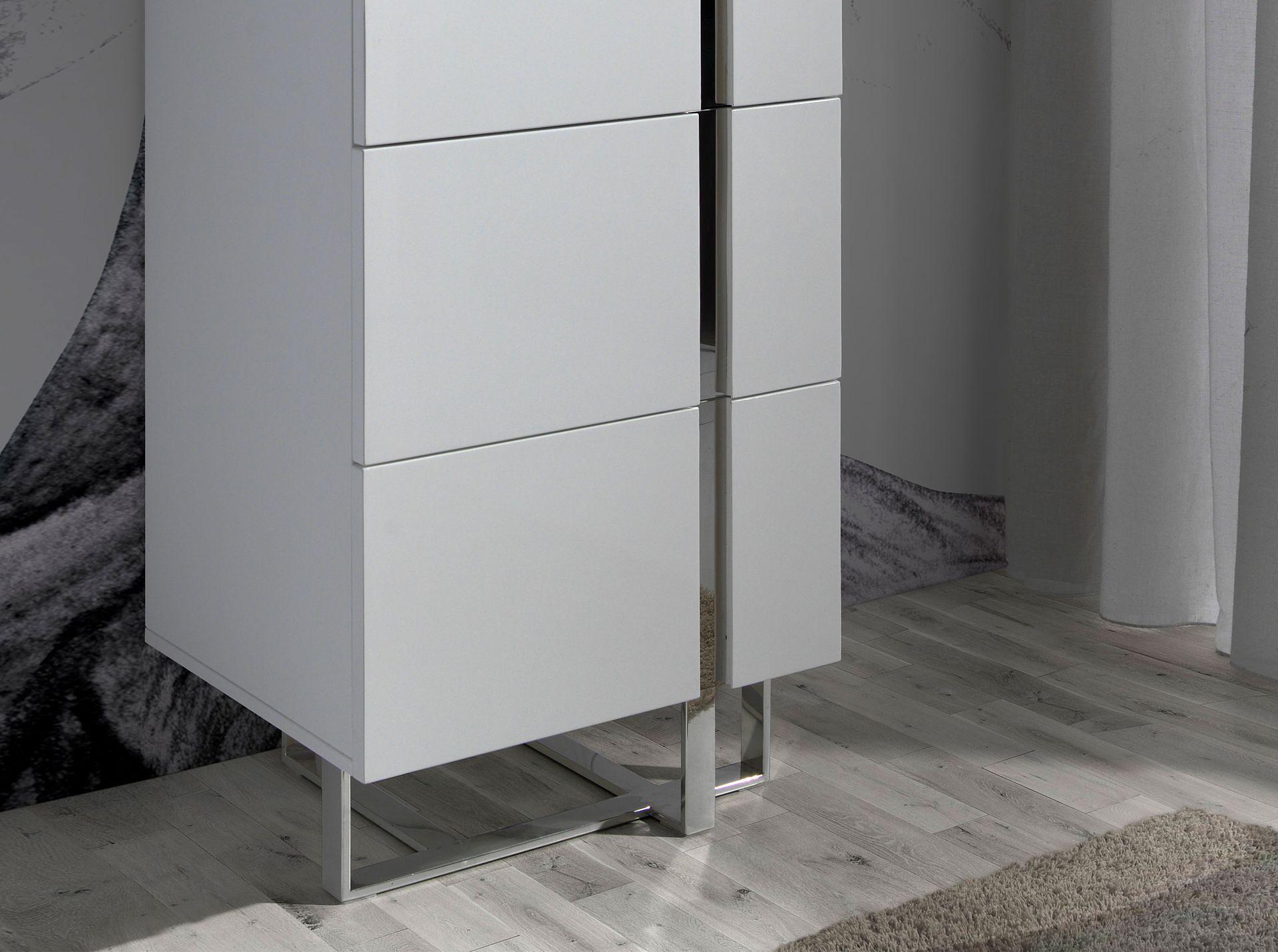 7018 Chiffonier Verchromter Stahl 6