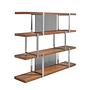 3136 Bookshelf Wood Brown 1