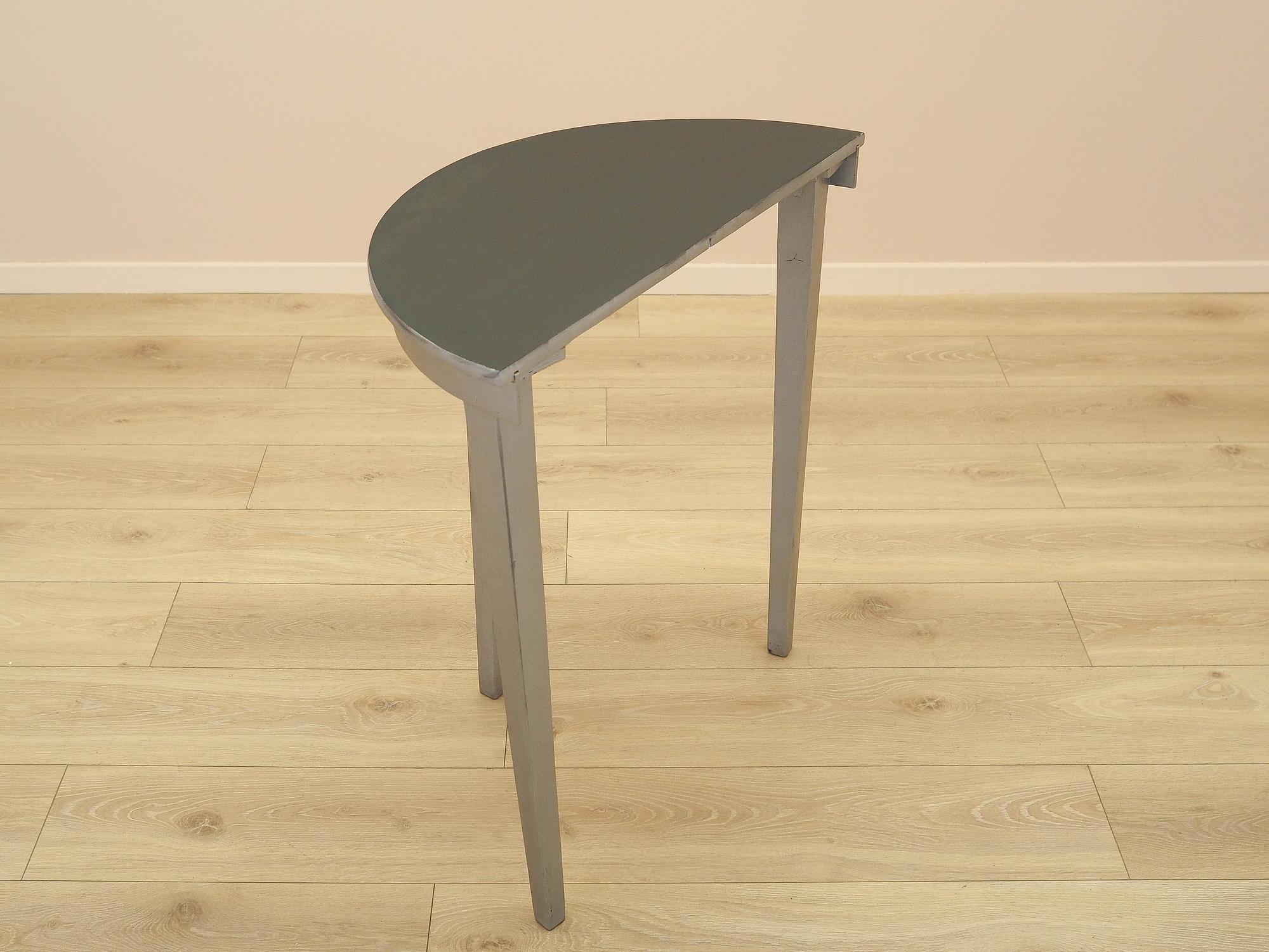 Pine wood console table 1960s 12