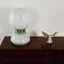 Tischlampe Metall Glas 1970er Jahre 3