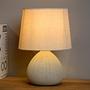 Ramzi Table Lamp Ceramic Grey 1