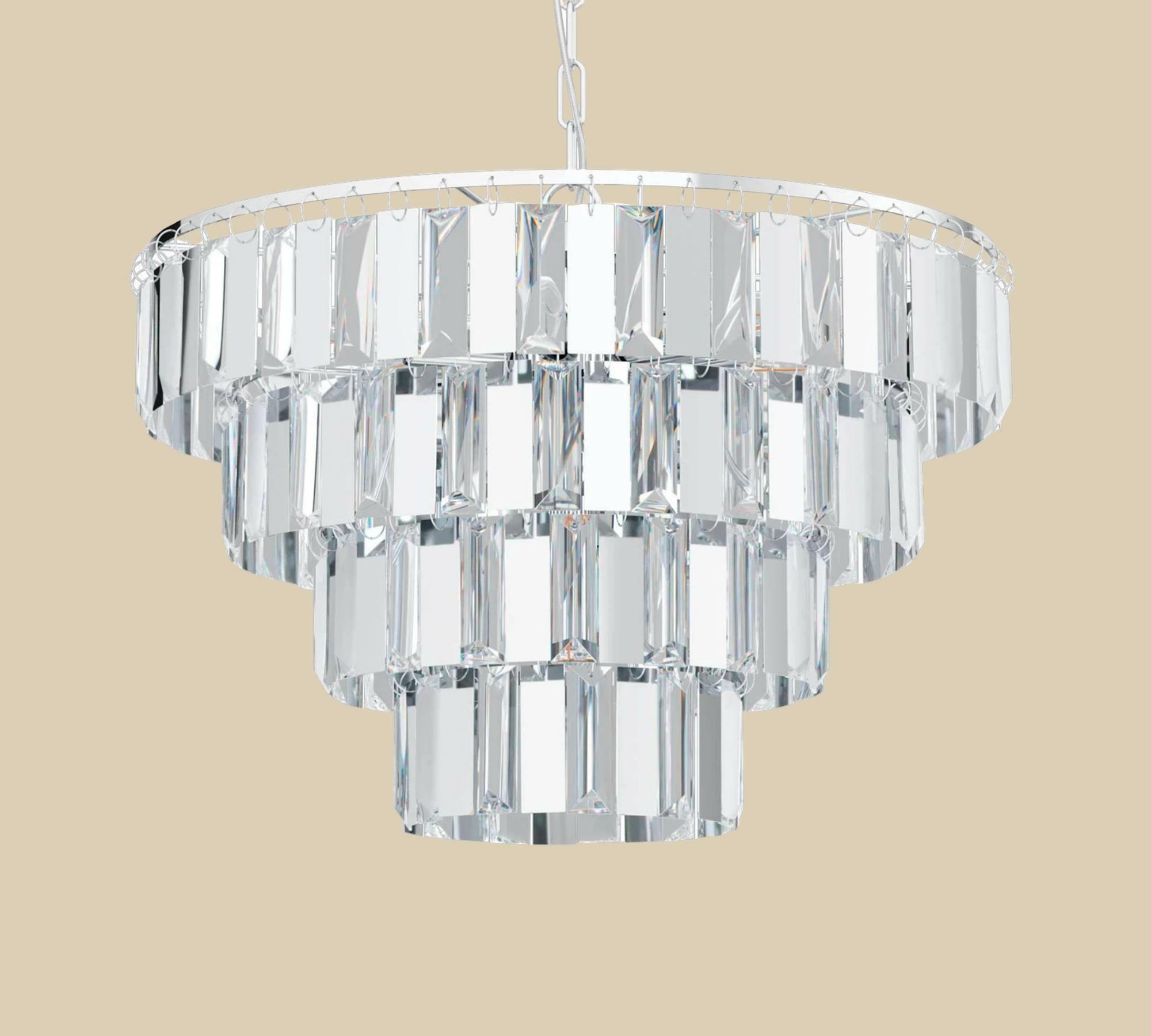 Pendelleuchte Kristallglas  0