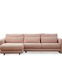 Lily Ecksofa Links Rosa 0