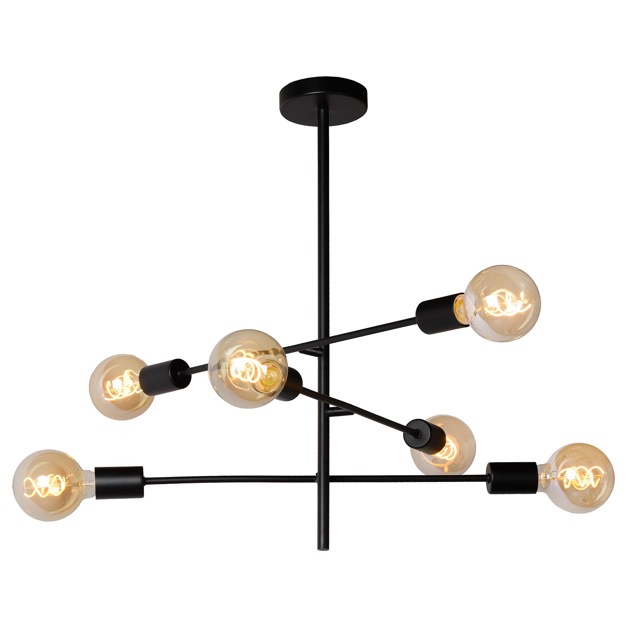  Lester Typ B Deckenleuchte Eisen Schwarz 3