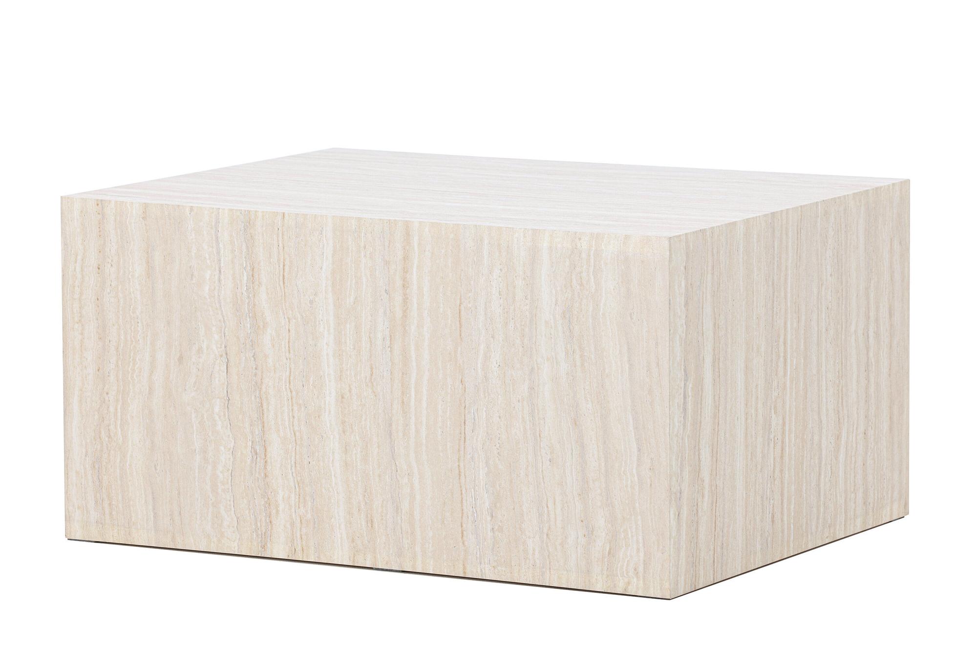 York Coffee table Travertine look 40x60x80cm 4