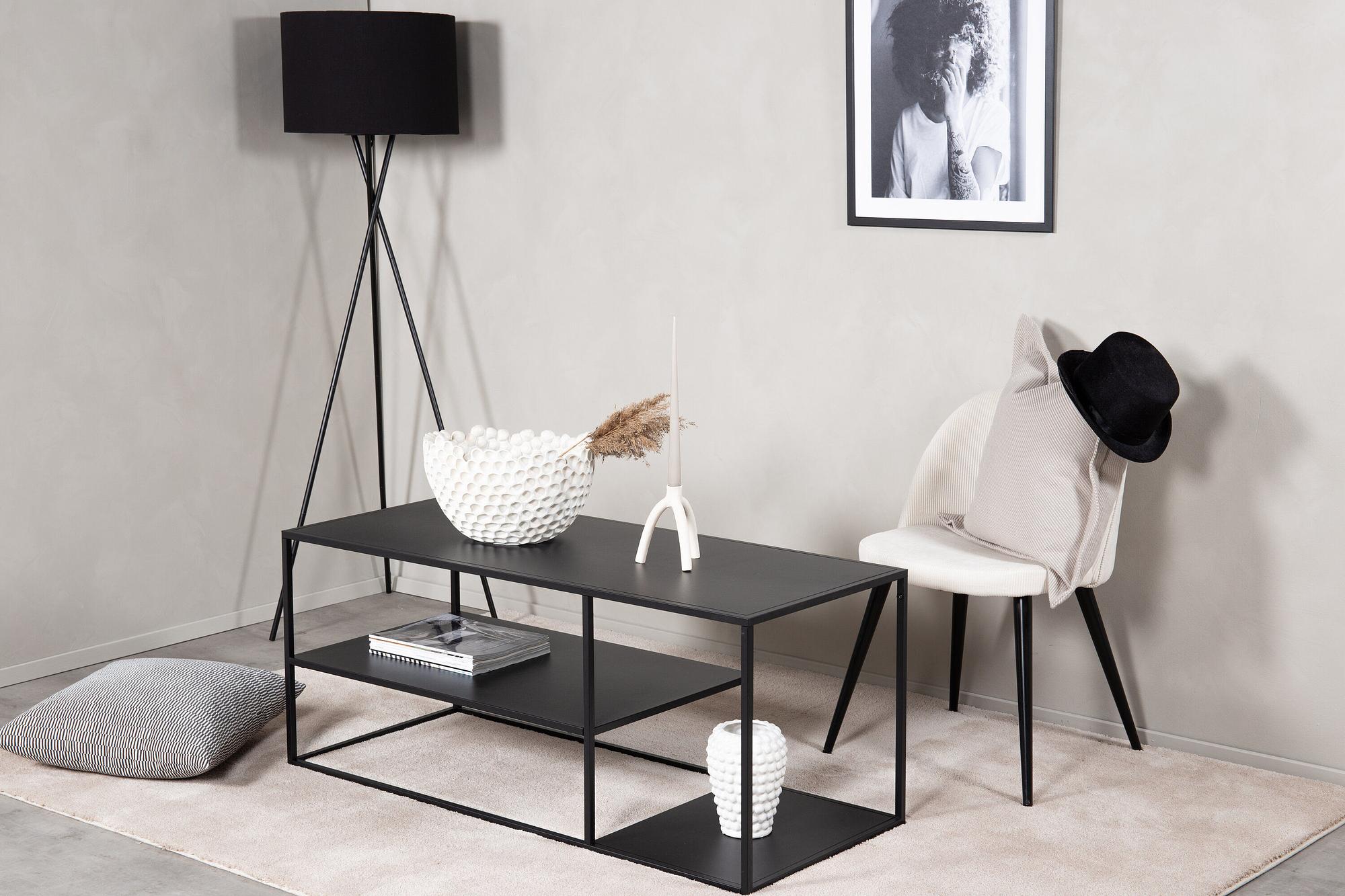 Coffee table Steel Black 4