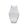 Infinite Hexagon Vase Glas Transparent 0