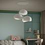 3-Flammig Wabi Sabi Haze & Hues Pendelleuchte Weiß 3