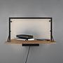 Wall shelf Legno I Incl. Lighting Black 4