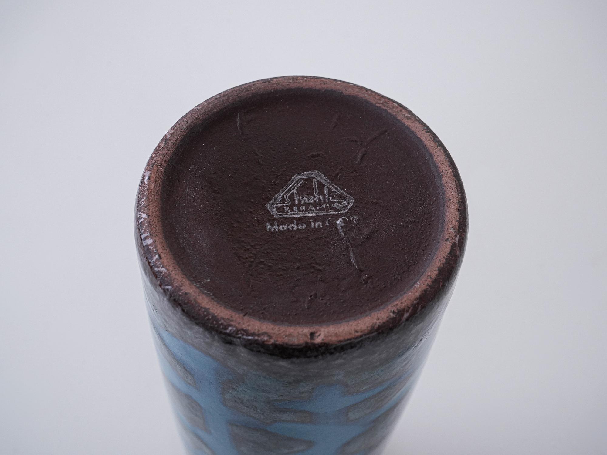 Keramikvase 1970er Jahre 4