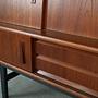 Highboard Teak wood 1970s 10