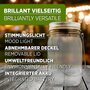 Solarlampen Glas LED 2