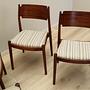 4x Chair Set Multicolored 1970s 7
